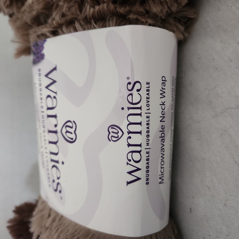 Warmies Brown & Tan Puppy Neck Heater